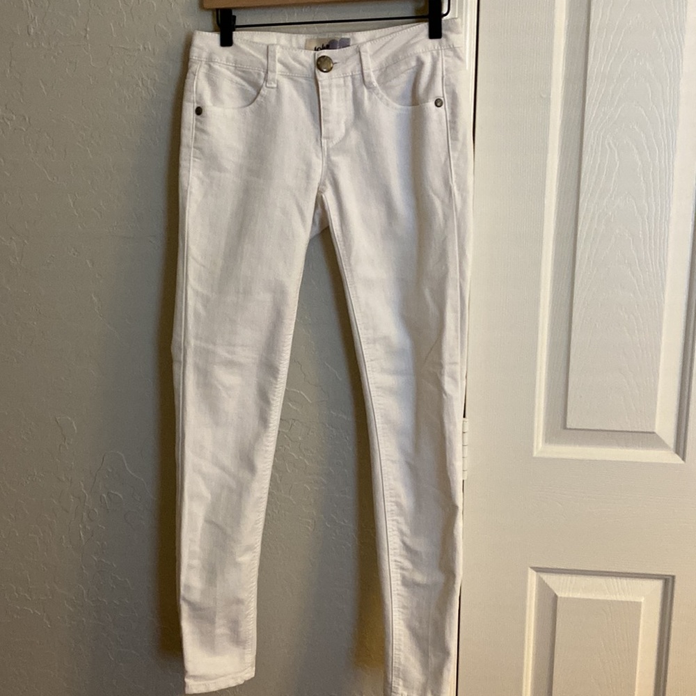 Jolt Skinny White Jeans Size 1